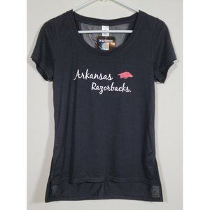 Arkansas Razorback  Women's Size Small Shirt Zoozatz Athleisure black